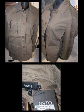 GSTQ Canteen Jacket With Pockets - NWT Womens Size S